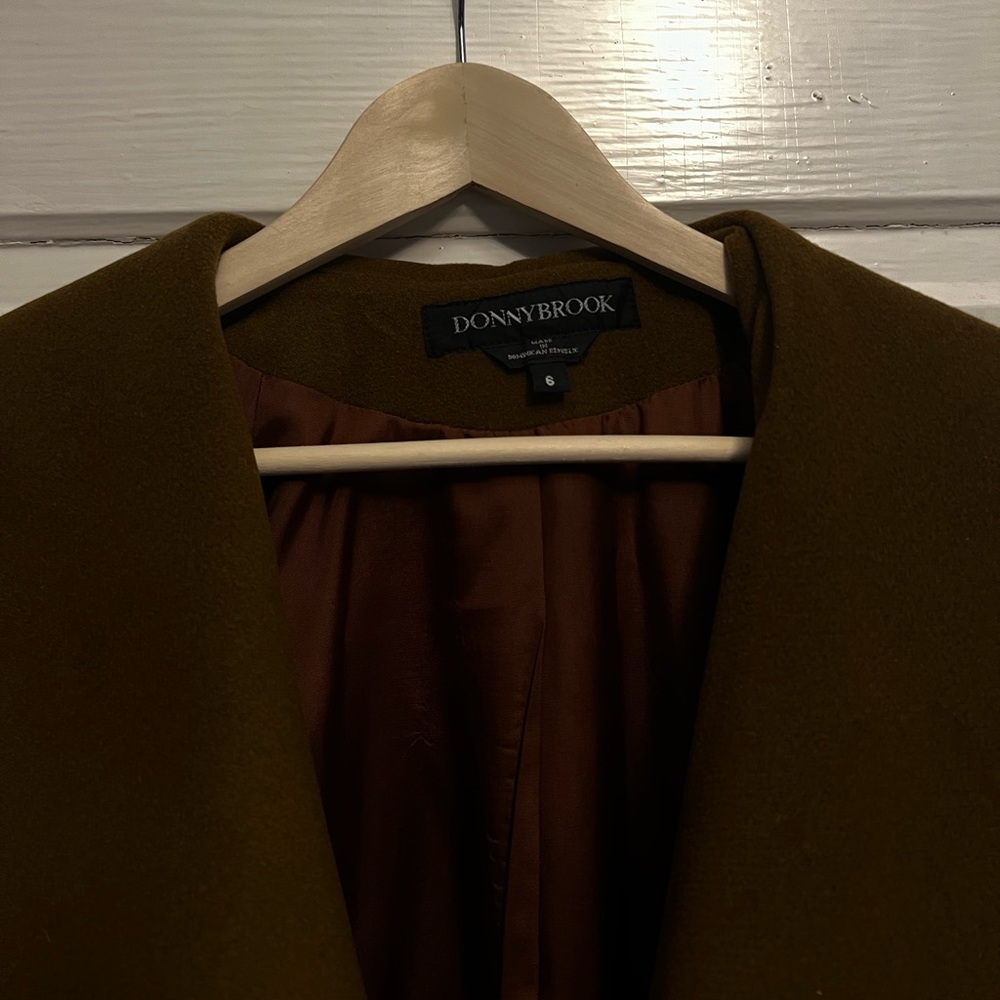 Vintage Wool Chesnut Coat - Picture 5 of 8
